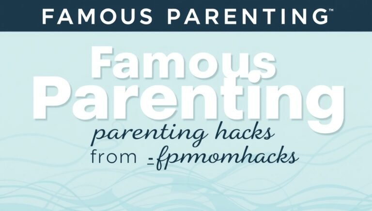 fpmomhacks parenting hacks from famousparenting