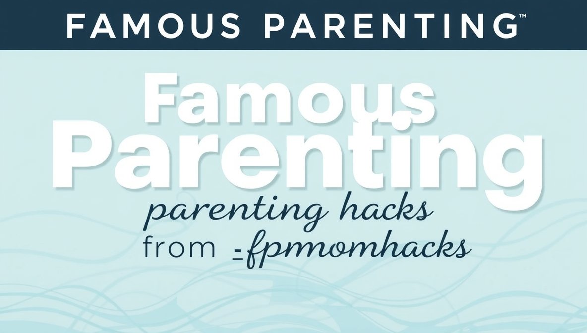 fpmomhacks parenting hacks from famousparenting