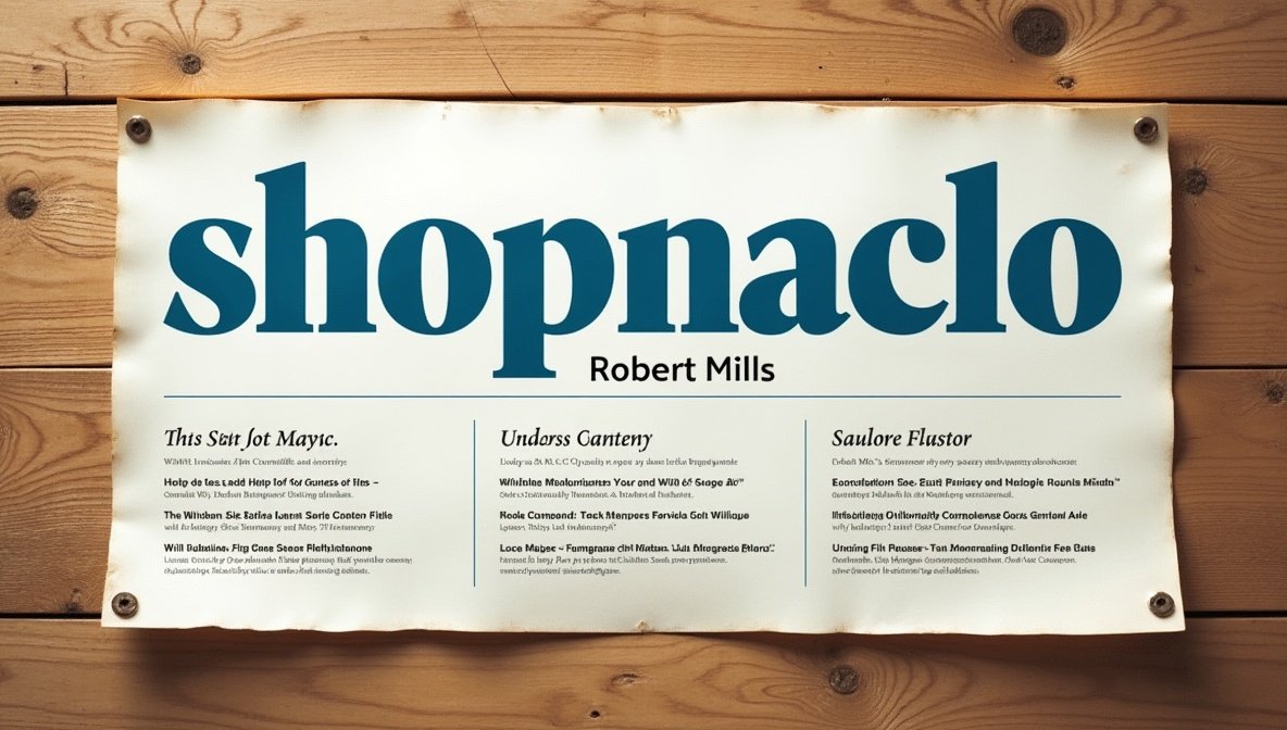 latest articles on shopnaclo from author robert mills​