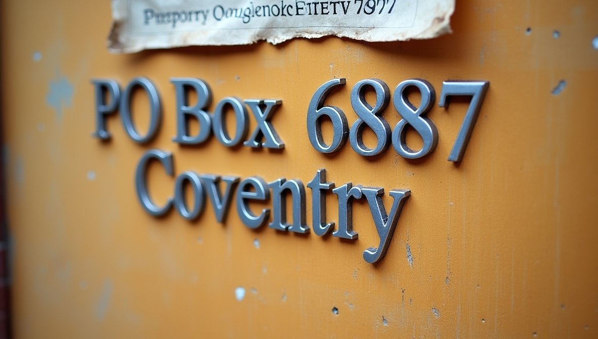 po box 6887 coventry