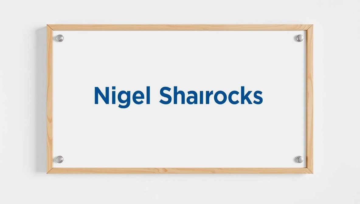 nigel sharrocks