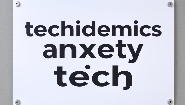 techidemics anxiety tech